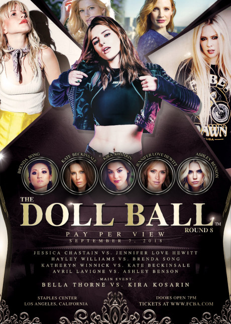 The Doll Ball Round 8 Ppv Staples Center La Female Celebrity Association