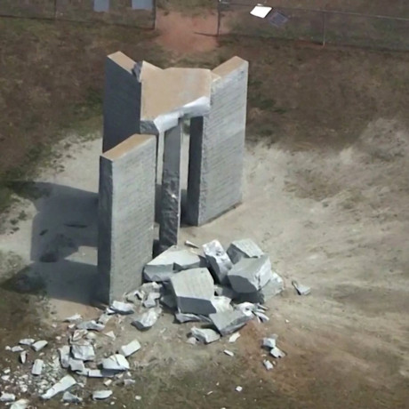Mystery Monument Explosion Sparks Conspiracy That God Struck Down Satanic Daily