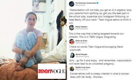 Teen Vogue Article Informing Young Teens About The Magic Of Orgasms Sparks Controversy Mail
