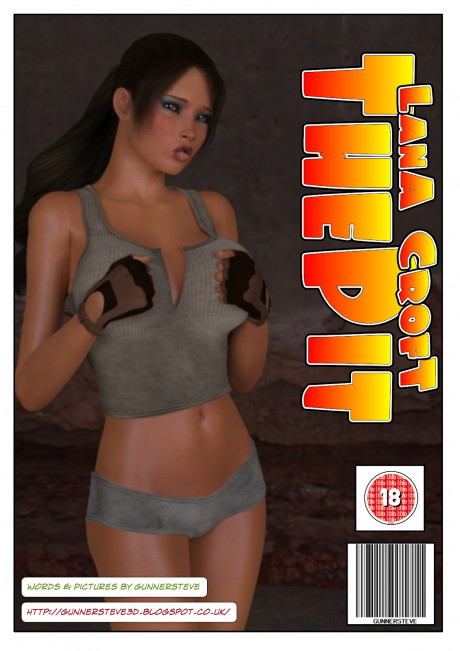 Lara Croft The Pit Cartoon