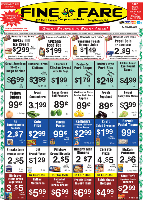 Long Branch Fine Fare Supermarket Link
